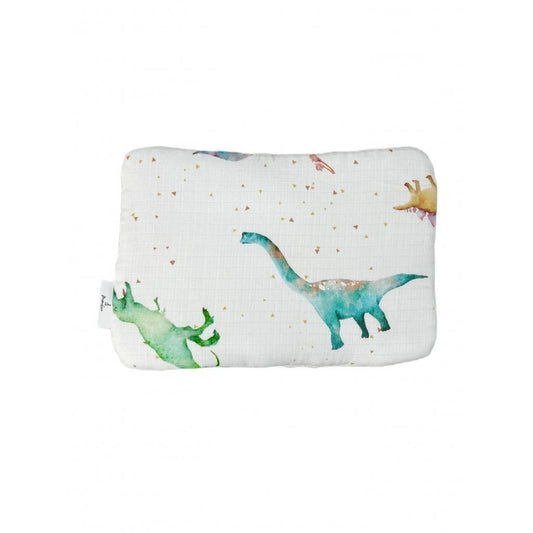 Baumwoll-Musselinkissen Dino