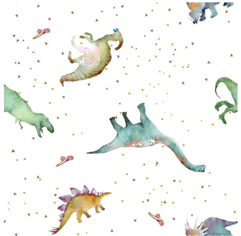 Musselin-Mullwindel 100 x 100 cm Dino