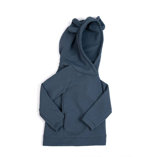 Kinder Hoodie TEDDYBÄR 06 – 12 Monate Dunkelblau