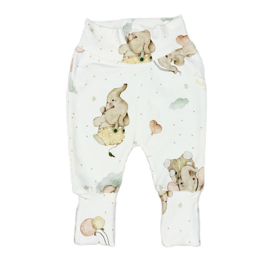 Pumphose für Baby 1 - 3 Monate ELEFANTEN