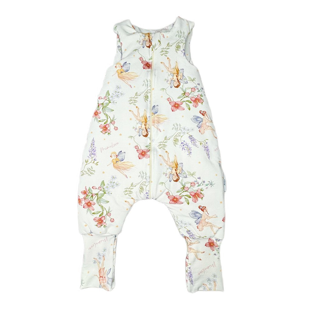 Leichter Schlafsack mit Beinen 09 - 36 Monate - Feen