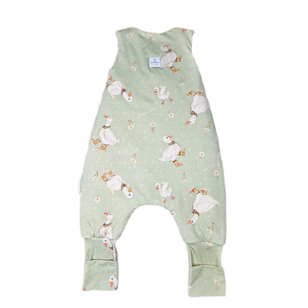 Leichter Schlafsack mit Beinen 09 - 36 Monate - Gänse