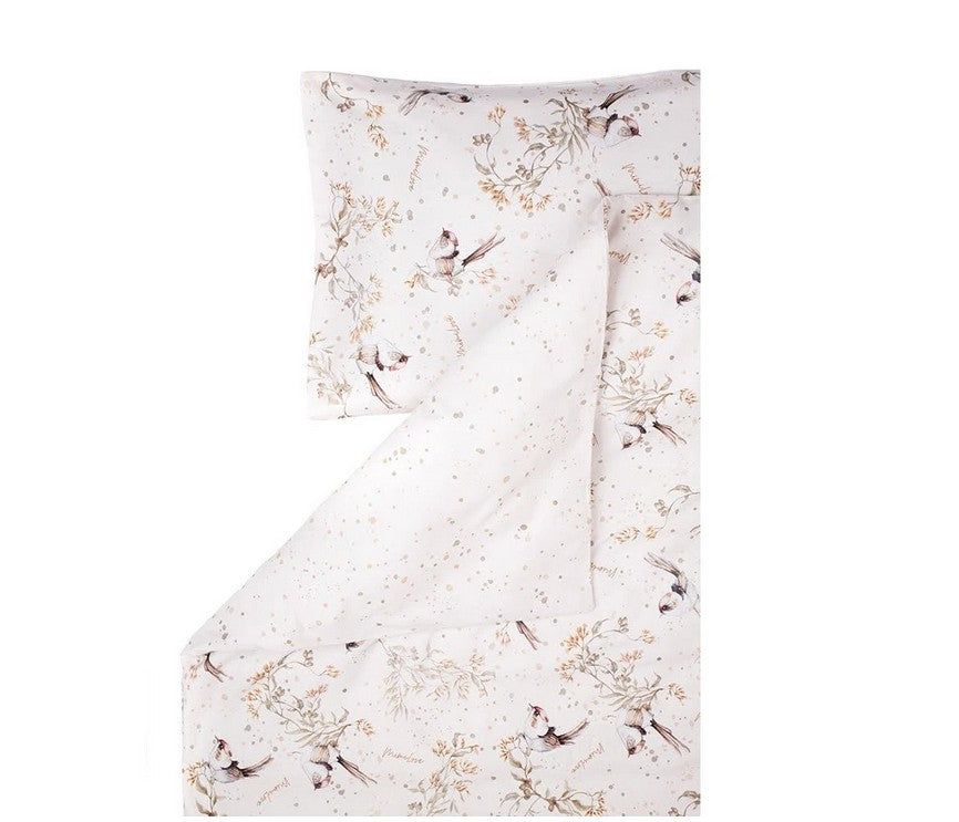 Bettwäsche-Set für Kinder  100 x 135 cm Golden Birds