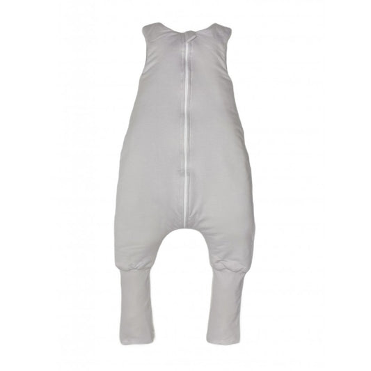 Bambus-Schlafsack mit Beinen für Kinder 3 - 5 Jahre Grau