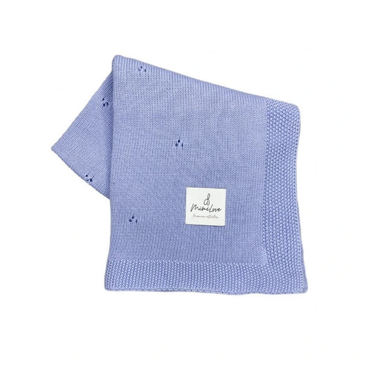 Durchbrochene Decke Love Hellblau