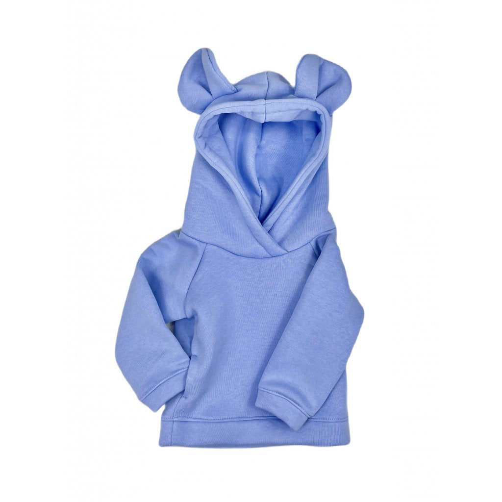 Kinder Hoodie TEDDYBÄR 12 – 24 Monate Hellblau