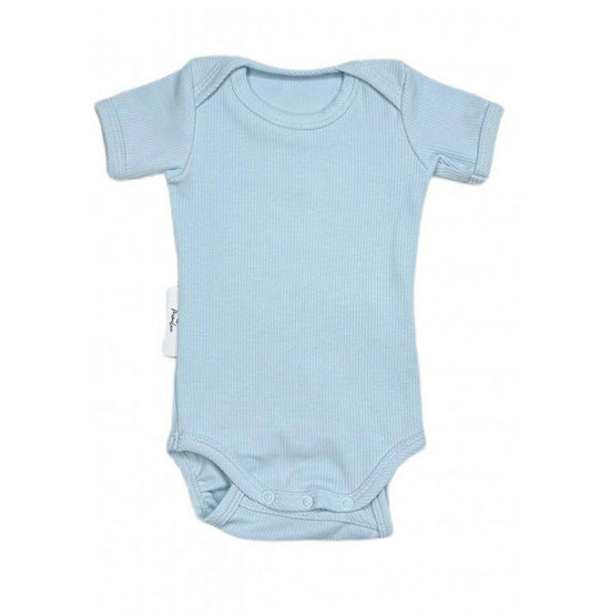 Baby Kurzarmbody HELLBLAU