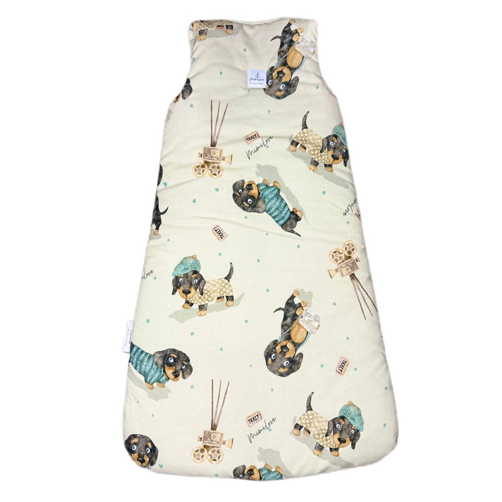 Baumwoll-Schlafsack für Kinder 04 - 18 Monate - Hunde