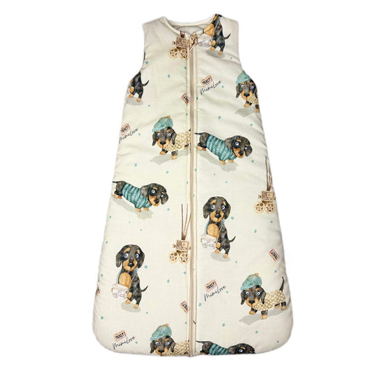 Baumwoll-Schlafsack für Kinder 04 - 18 Monate - Hunde