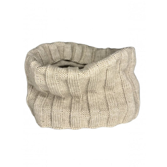 Winter-Schlauchschal ab 11 Jahren bis Erwachsene Beige