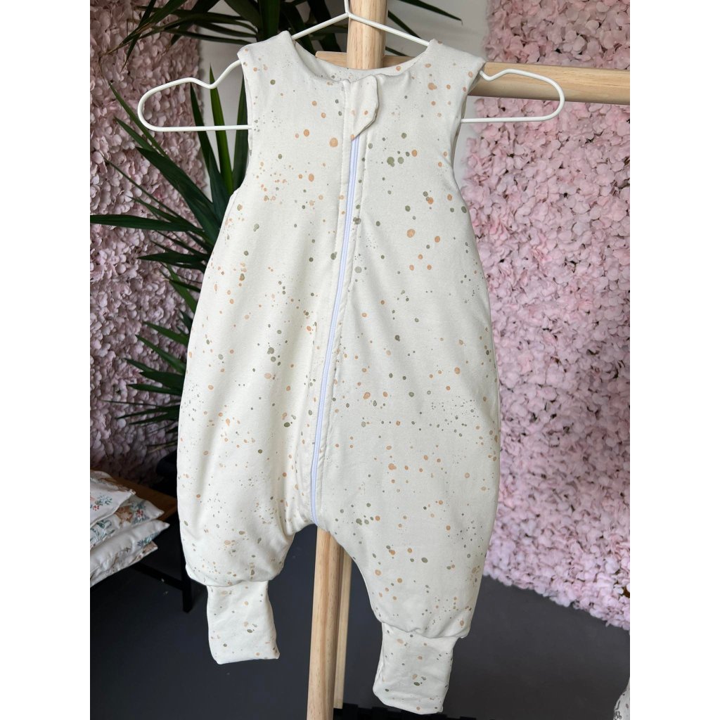 Leichter Schlafsack mit Beinen 09 - 36 Monate - Konfetti