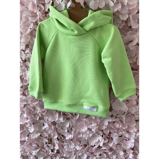 Kinder Hoodie TEDDYBÄR 2 – 3 Jahre Lemon LIMITED EDITION