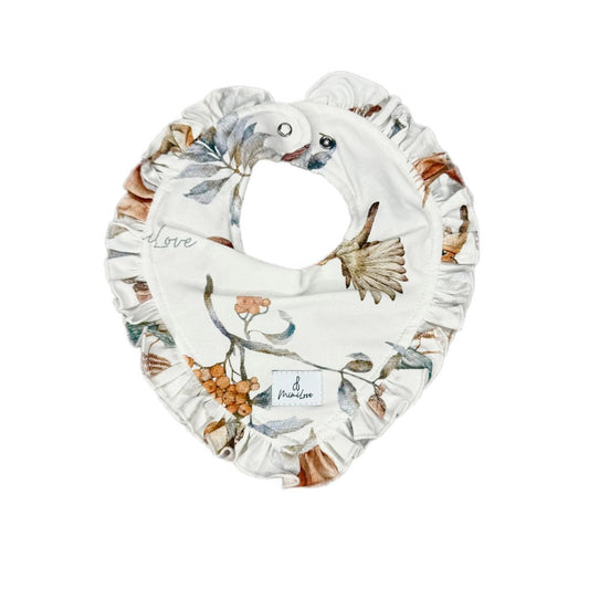 Baby Lätzchen mit Rüschen - Magischer Herbst