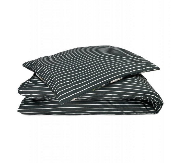 Bettwäsche-Set 140 x 200 cm Maulwurf Schwarz