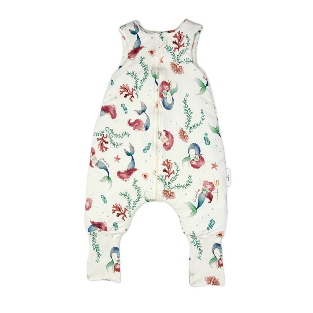 Leichter Schlafsack mit Beinen 09 - 36 Monate - Meerjungfrau