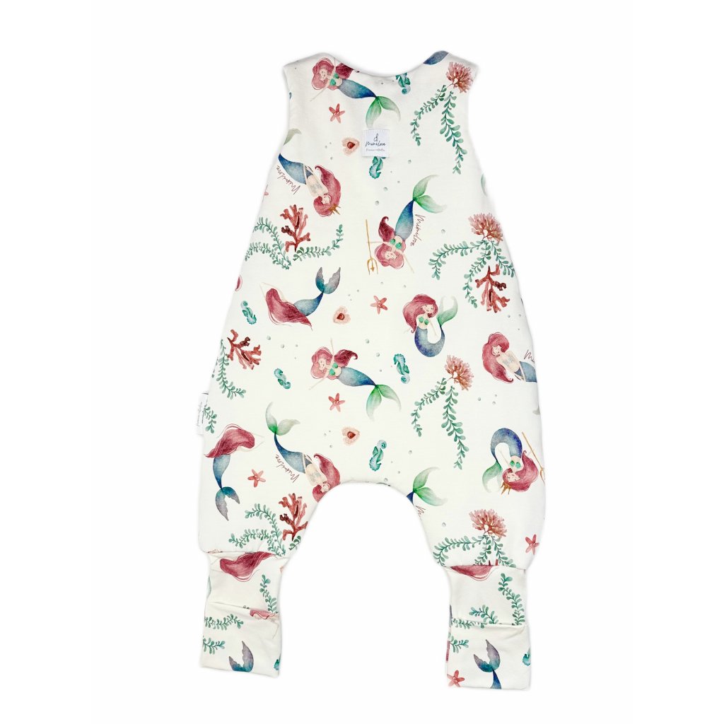 Leichter Schlafsack mit Beinen 09 - 36 Monate - Meerjungfrau