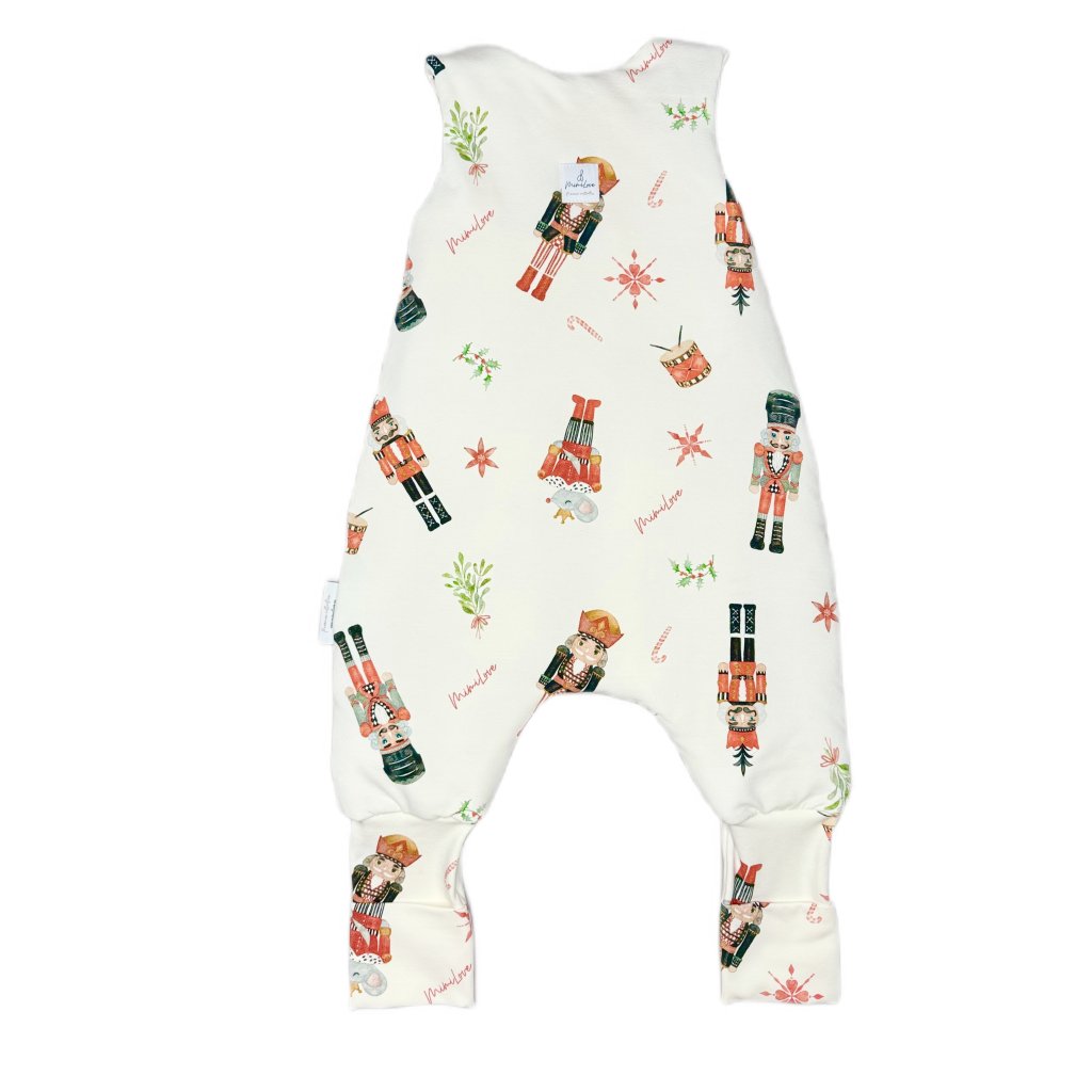 Leichter Schlafsack mit Beinen 09 - 36 Monate - Nussknacker LITIMED EDITION