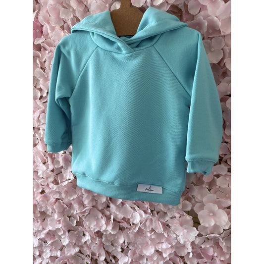 Kinder Hoodie TEDDYBÄR 06 – 12 Monate Ozean LIMITED EDITION