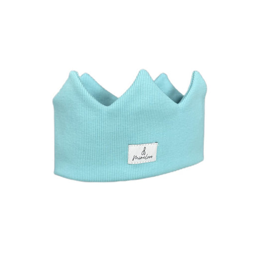 Baumwoll-Stirnband Krone 1 - 3 Jahre - Ocean LIMITED EDITION