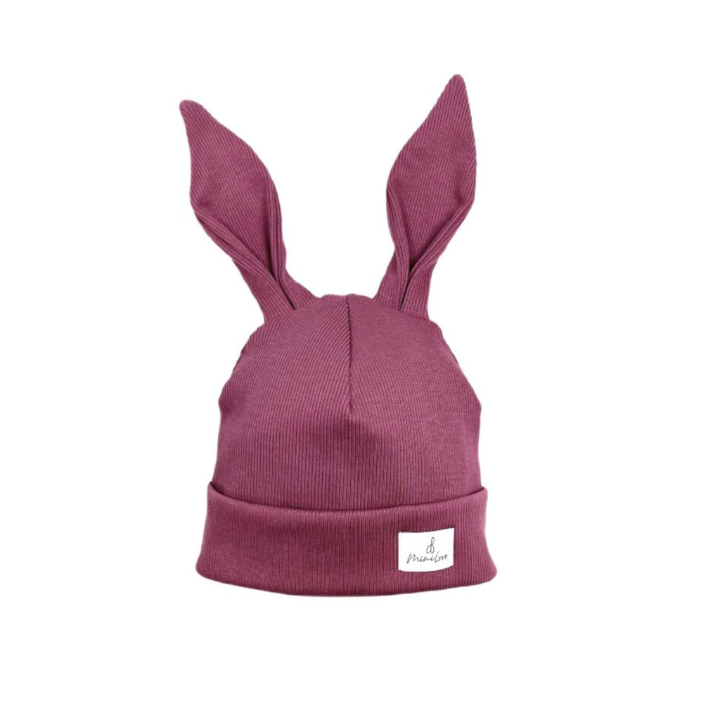Übergangsmütze Hase Pfingstrose
