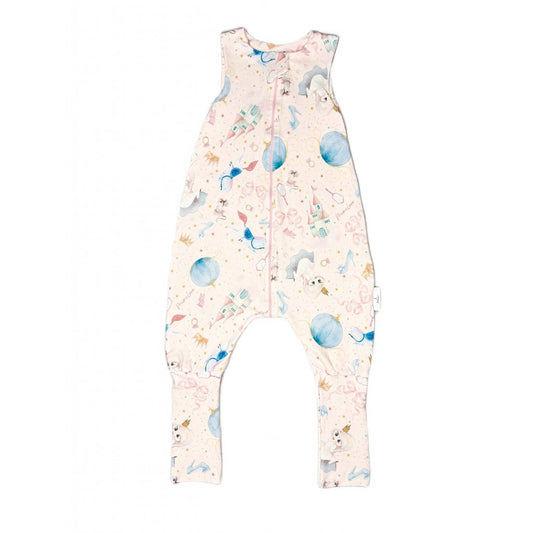 Leichter Schlafsack mit Beinen 3 - 5 Jahre - Prinzessin