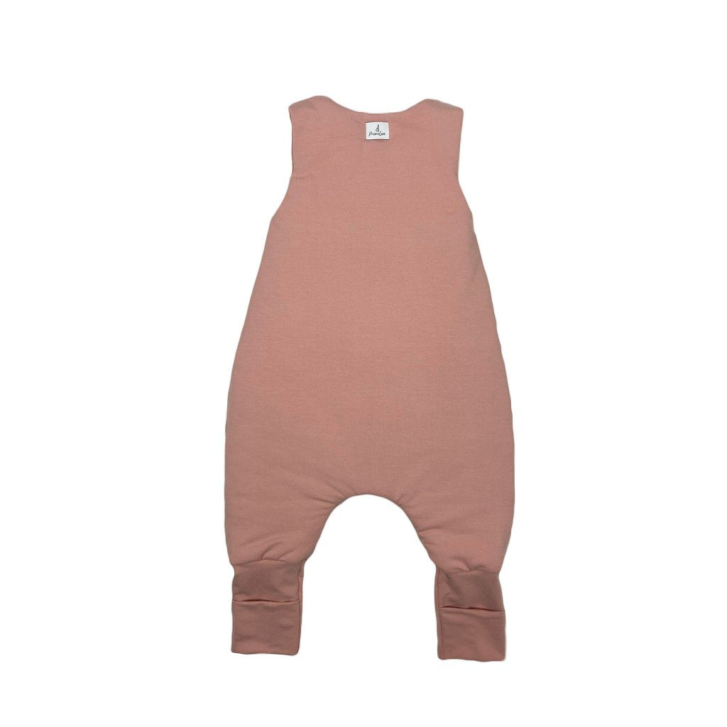 Bambus-Schlafsack mit Beinen – für Kinder 09 - 36 Monate Puderrosa