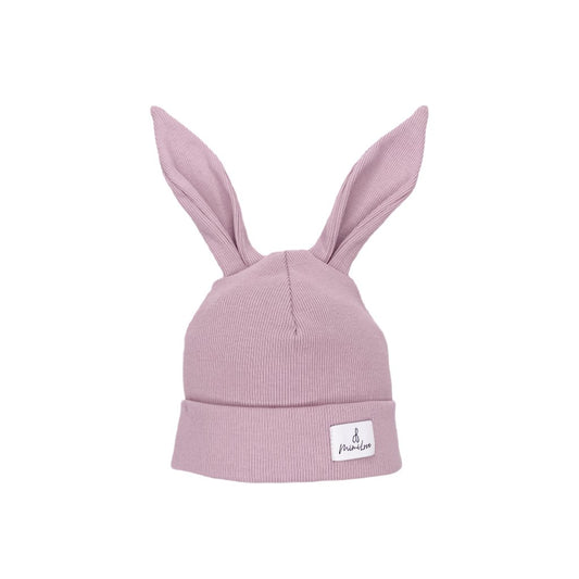 Übergangsmütze Hase Puderrosa