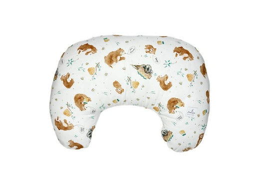 Baumwoll-Stillkissen Teddybär