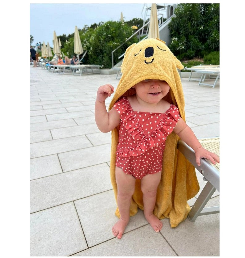 Kinderbadetuch Teddybär