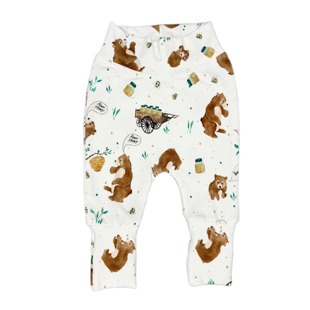 Pumphose für Baby 1 - 3 Monate TEDDYBÄR HONIG