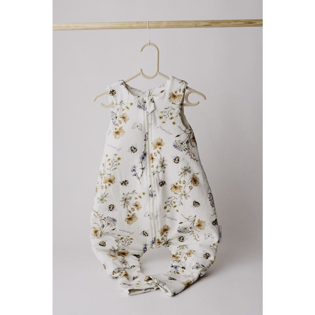 Leichter Schlafsack mit Beinen 3 - 5 Jahre - Wiese