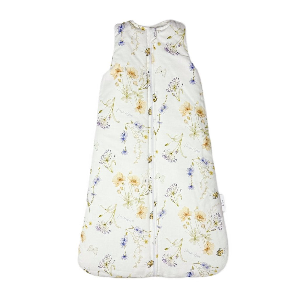 Baumwoll-Schlafsack für Kinder 04 - 18 Monate - Wiese