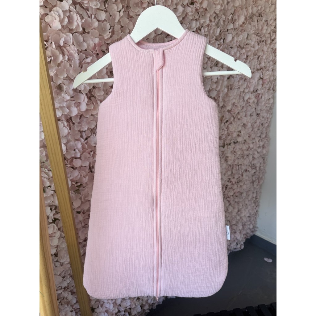 Musselin Schlafsack 2.5 TOG mit Füllung 04 - 18 Monate - Zuckerwatte