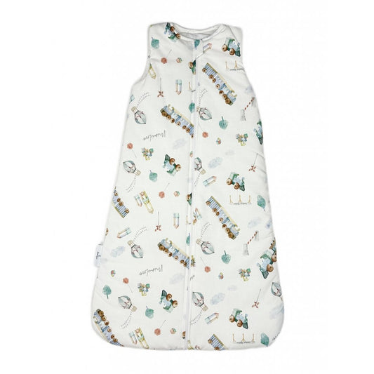 Baumwoll-Schlafsack für Kinder 04 - 18 Monate - Züge